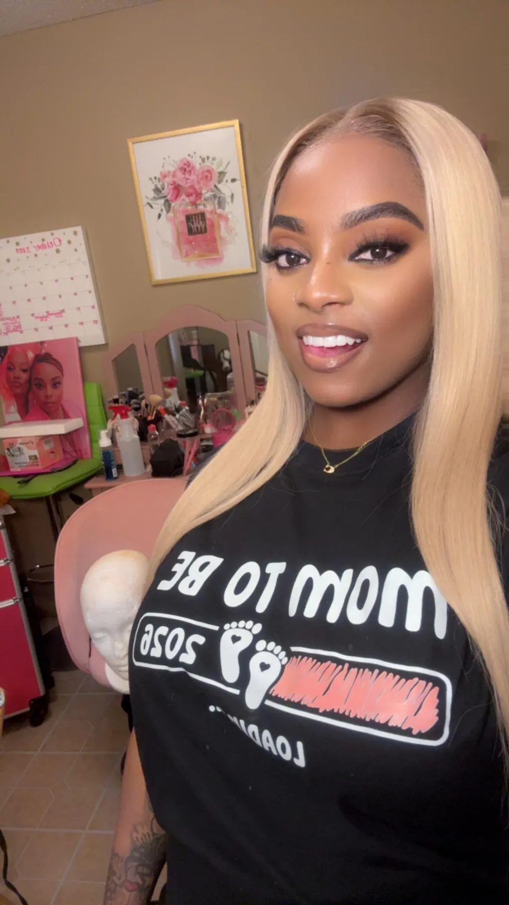 Megalook 13x6 Three-Go™ Ash Blonde Ombre Glueless Wigs Silky Straight With Drawstring 100% Human Hair Wig