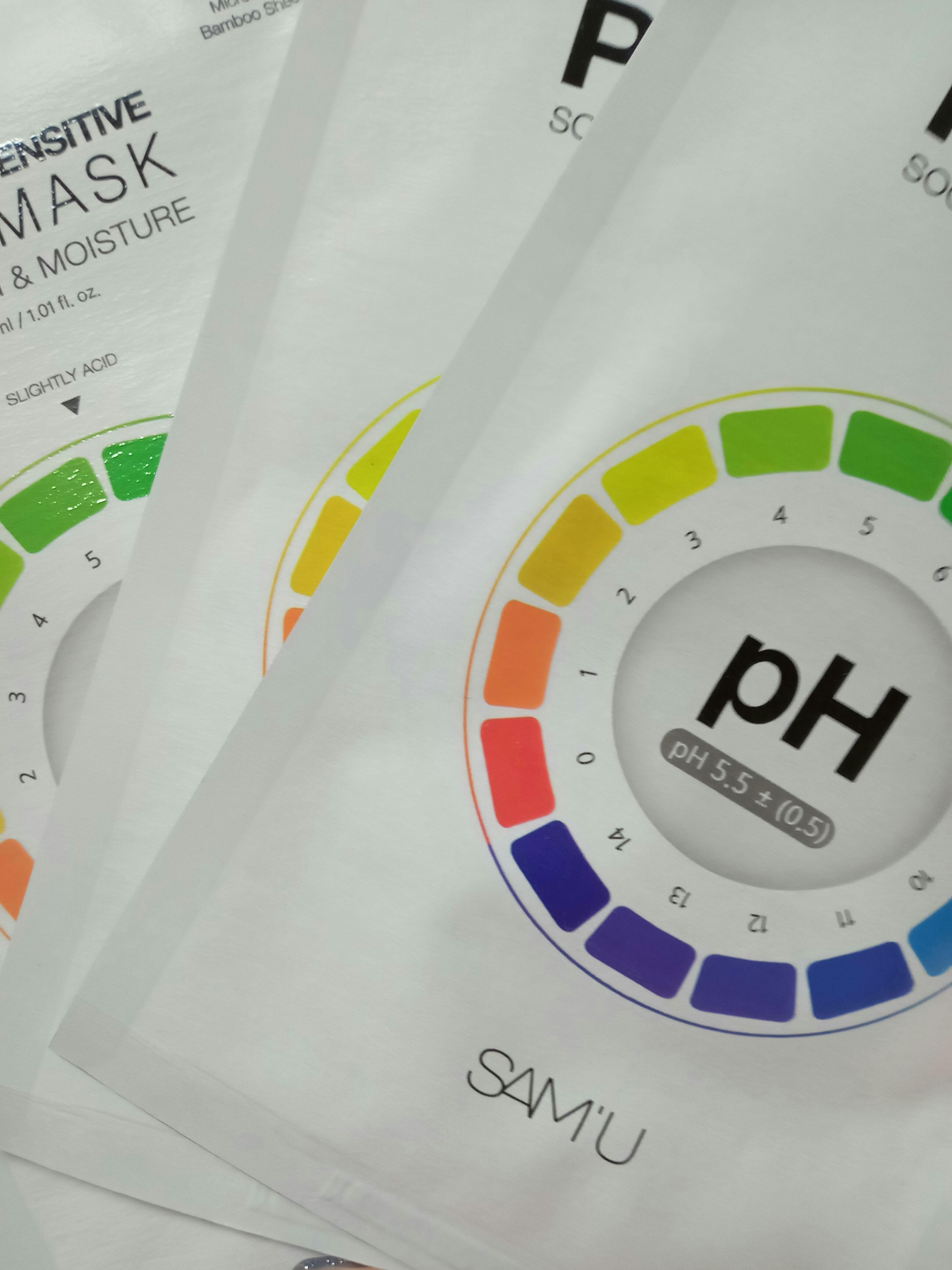 日本公式】【SAM´U/サミュ】PHセンシティブマスク/PH SENSEITIVE MASK