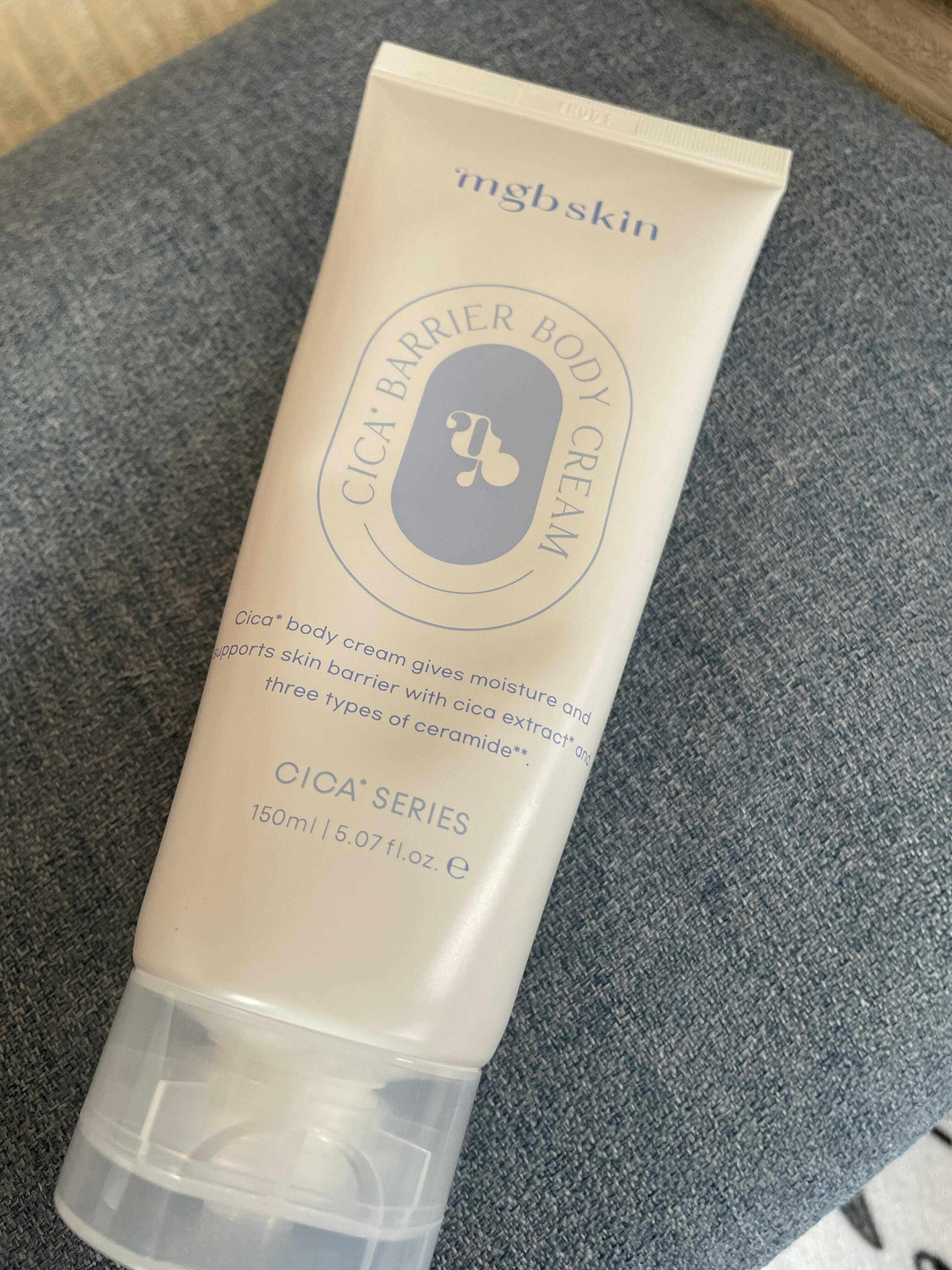公式】 mgb skin CICA BARRIER BODY CREAM | シカバリアボディー