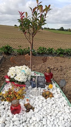 Personalisierte Gedenktafel für Menschen