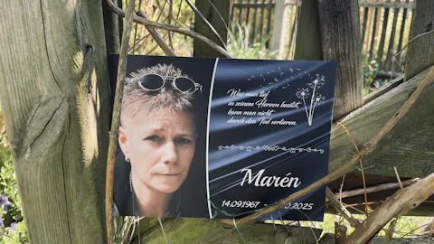 Personalisierte Gedenktafel für Menschen
