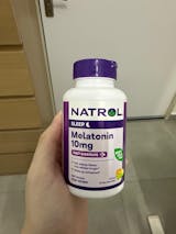 NATROL Melatonin Fast Dissolve 10mg | 100 Tablets | Citrus Flavour