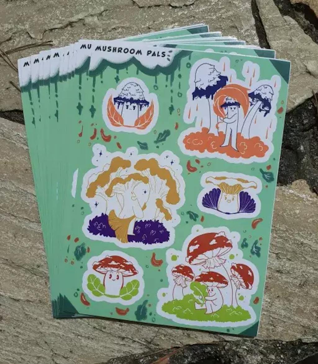 Custom Kiss Cut Stickers Sheets