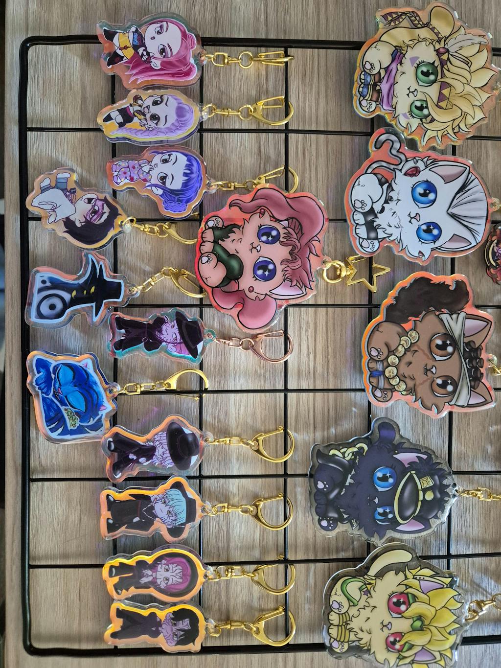 Custom Epoxy Acrylic Keychains/Charms