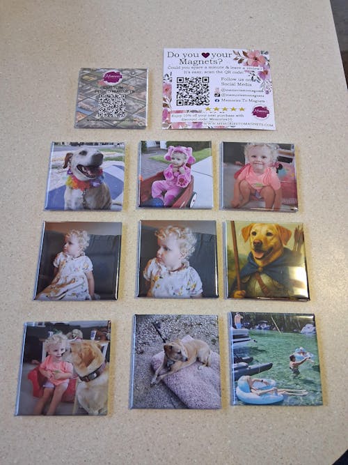 High Quality Custom Photo Magnets