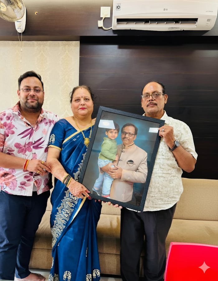 Premium Digital Photo Restoration & Family Portrait ️ | Unique Custom Art