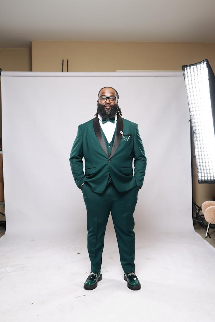 Menseventwear Formal 3 Pieces Mens Suit Flat Shawl Lapel Tuxedos (Blazer+vest+Pants)