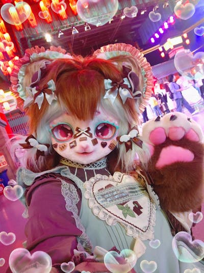 Hand-made 22-color 4-finger claw fursuit claws