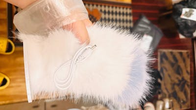 Electric tail small curly tail animal tail Japanese cute