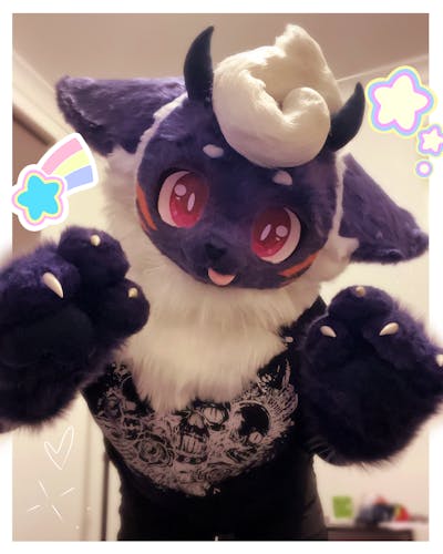 [ Final ] -Commission Kemono Head+Handpaws+Tail Ins Nebu