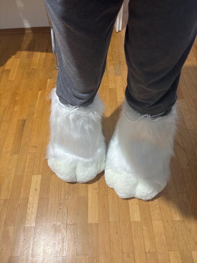 Cute cat claws thickened foot covers