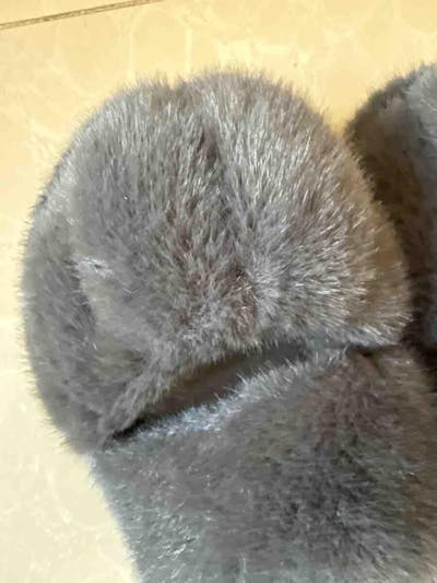 Cat paw shoes winter fleece-lined slippers