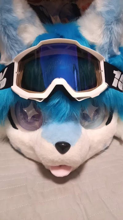Fursuit decorative goggles