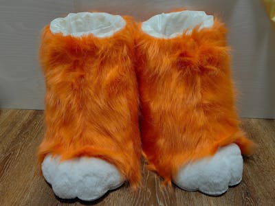 solid color shoes fursuit fursuit paws