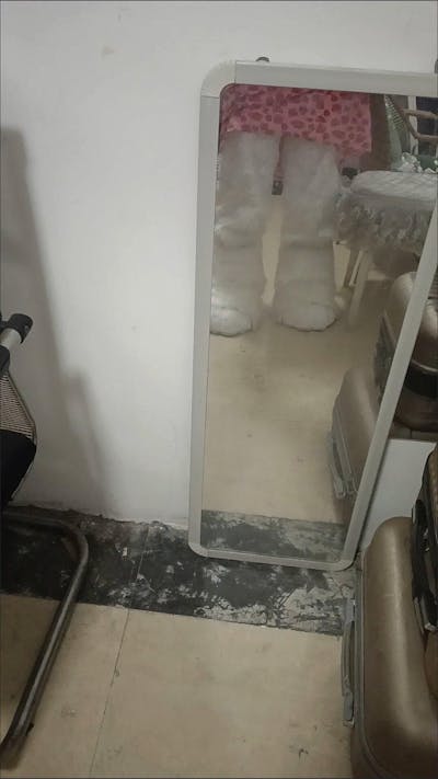 Replacement fursuit fursuit pseudo straight leg cover