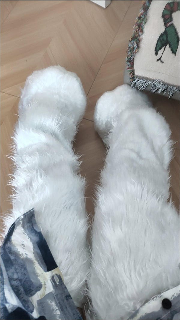 Replacement fursuit fursuit pseudo straight leg cover