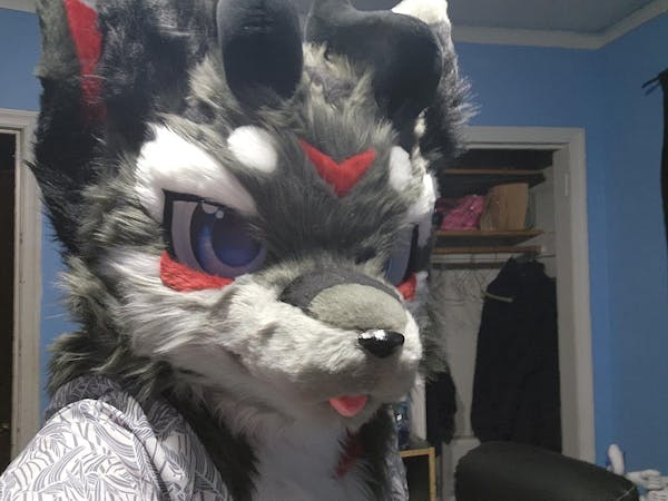 Black Dragon Kemono Head Fursuit