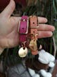 Personalized Cat Leather Collar