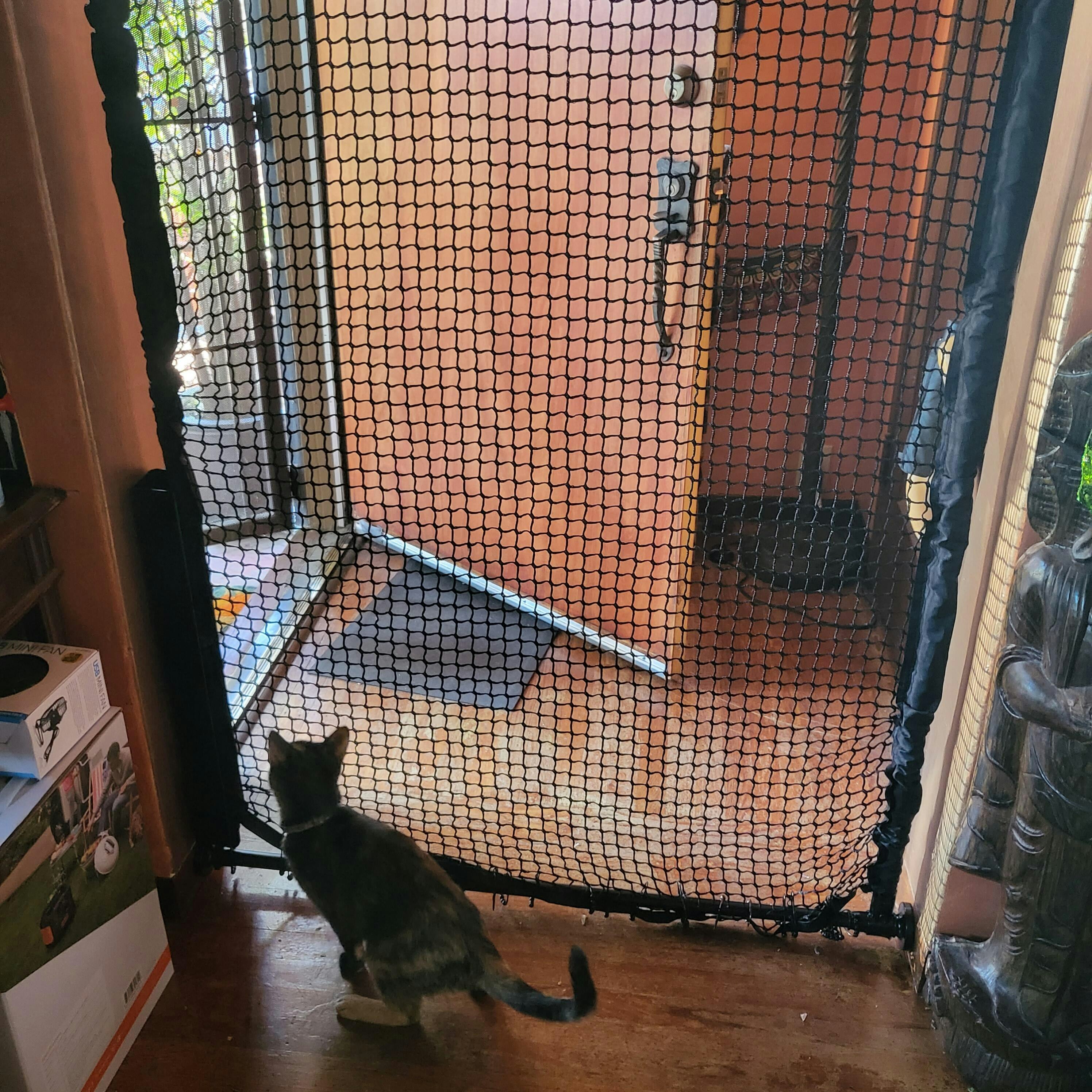 Cat Gate Extra Tall 72 Pet Gate For Cats Cat Barrier For Doorway Cat Gate Extra Tall 72 Pet Gate For Cats Cat Barrier For Doorway