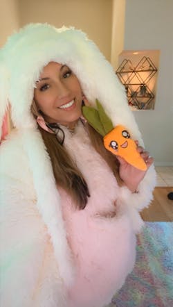 Kawaii Cute Bunny Family Matching Fluffy Four Pieces Set