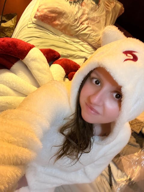 Kawaii Nine-Tailed Fox Hooded Pajamas Set