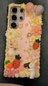 Finished Handmade Decoden Phone Cases | Chinese Rabbit Red Envelope Kids Easter Rabbit Flowers Carrot Balloons Charms | Samsung Android iPhone Cases