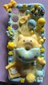 Finished Handmade Decoden Phone Cases | Kawaii Animal Frosted Donuts Bear Chick Cat Dog Balloons Charms | Samsung Android iPhone Cases