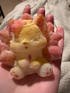 Furry Baby Nine-Tailed Fox Animal Handmade Taba Squishy | Squeezable Stress Relief Fidget Toy