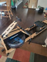 MERACH 950 Water Rower Best Dual Resistance Wood Rowing Machine For Your  Home
