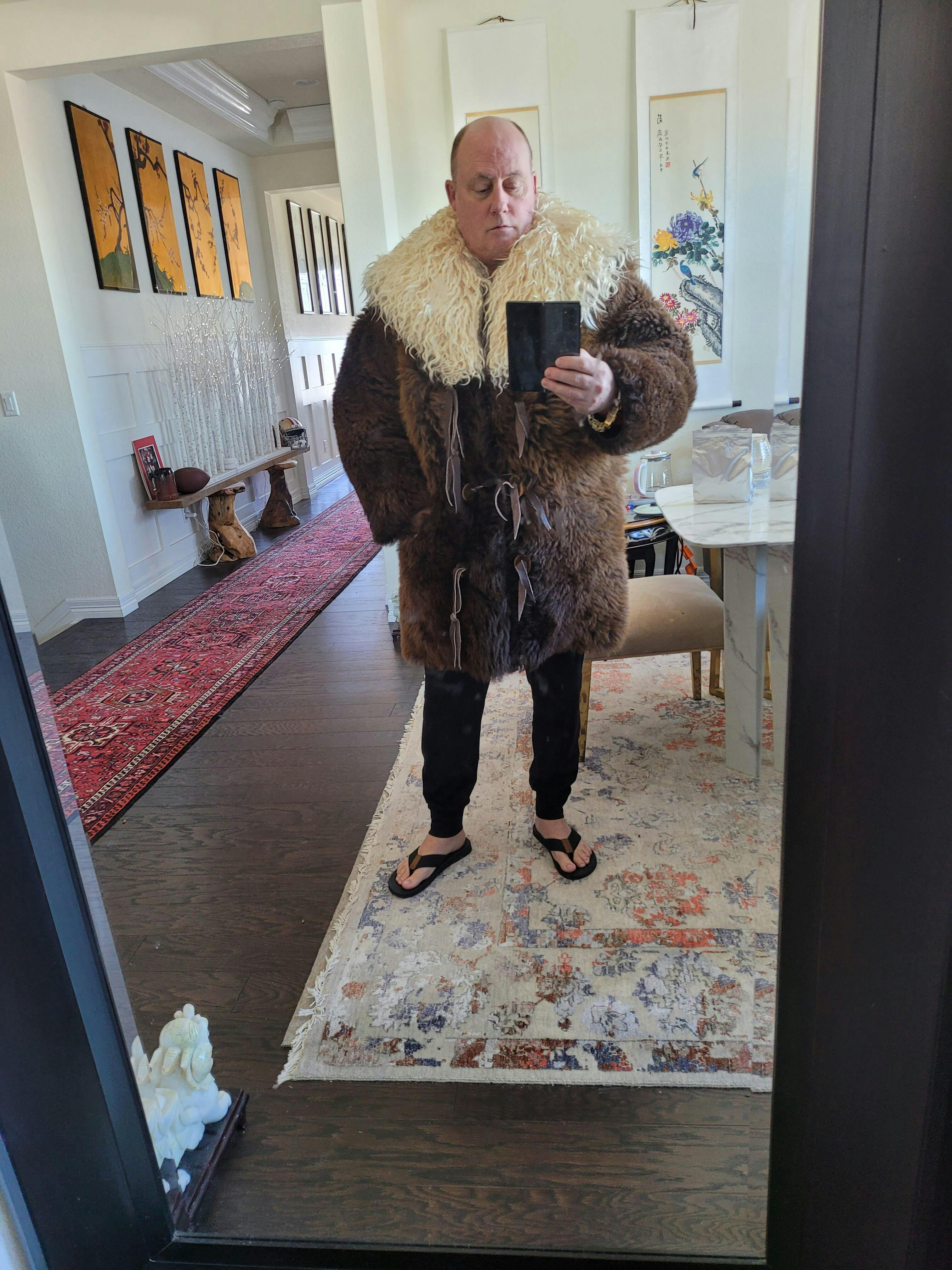 Buffalo hotsell fur jacket