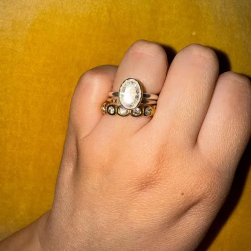 FALLON CZ DIAMOND ETERNITY RING