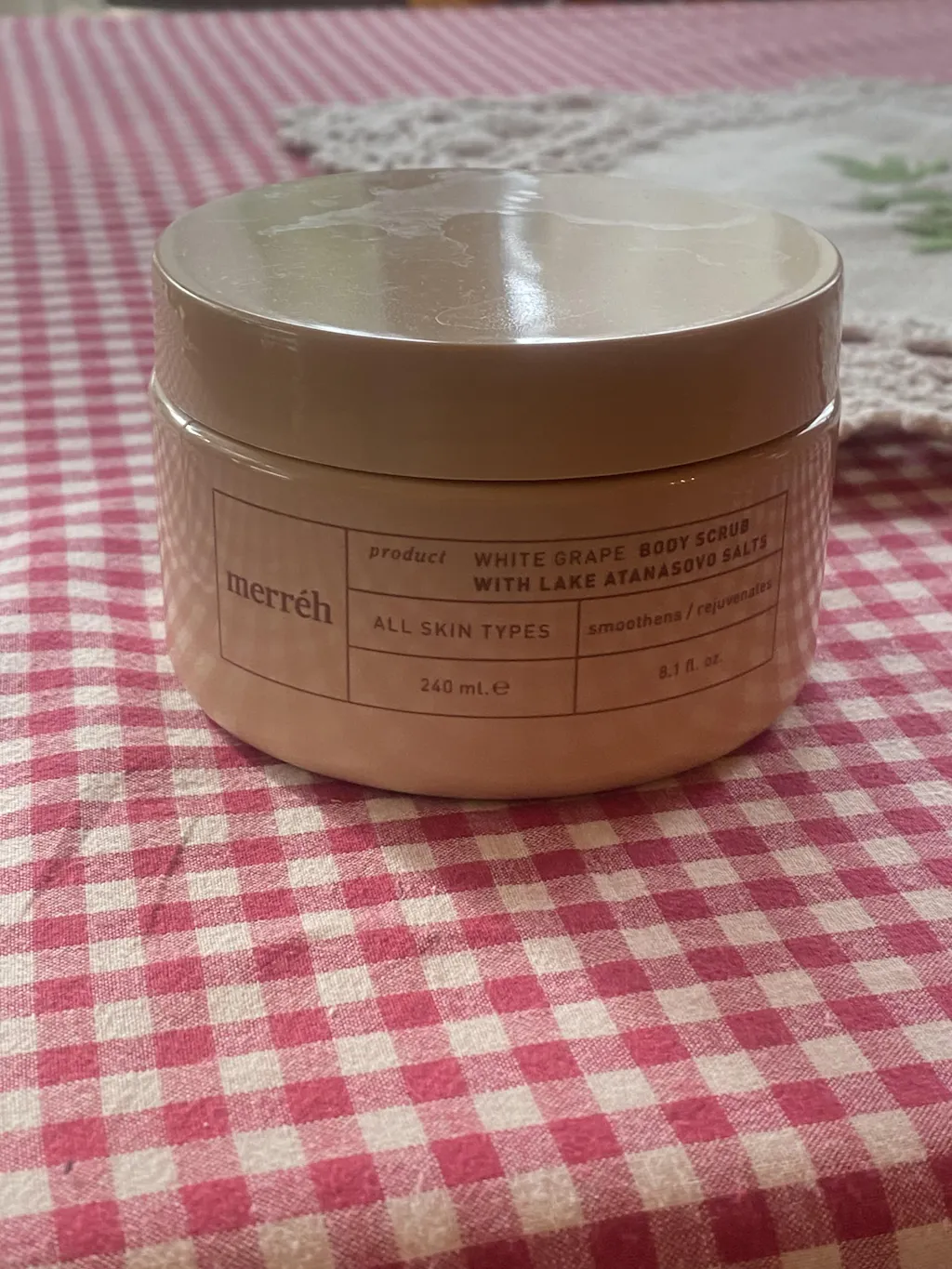 White Grape Скраб за тяло с натурални соли