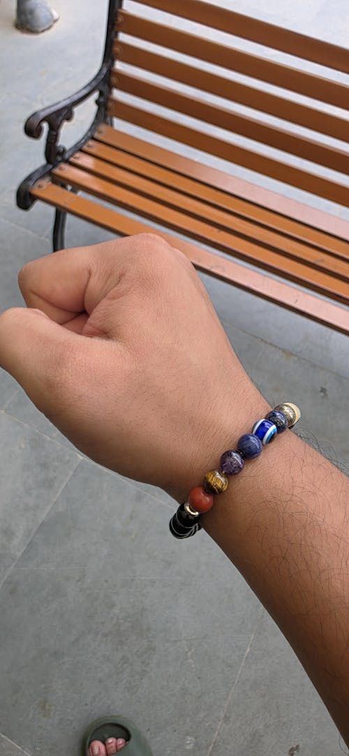 Super 9 Chakra Natural Stone Bracelet