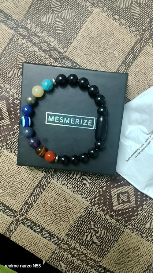 Super 9 Chakra Natural Stone Bracelet