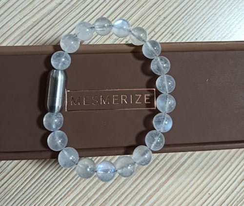 Intuitive Rainbow Moonstone Natural Stone Bracelet With MagSnap 2
