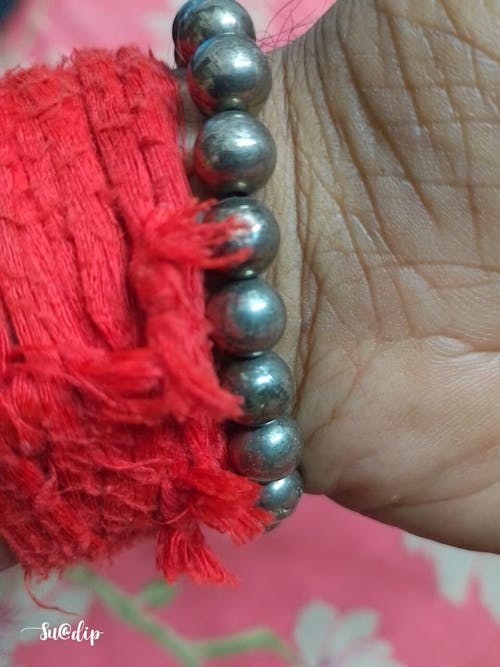 Money Magnet Pyrite Natural Stone Bracelet