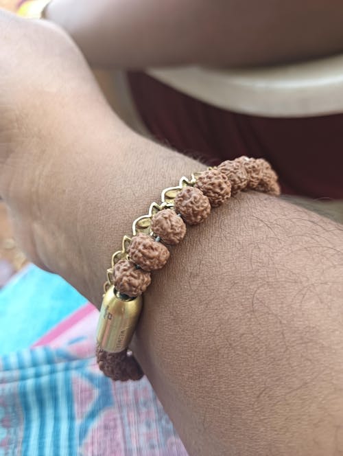 Spiritual Rudraksh 7 Chakra Bracelet