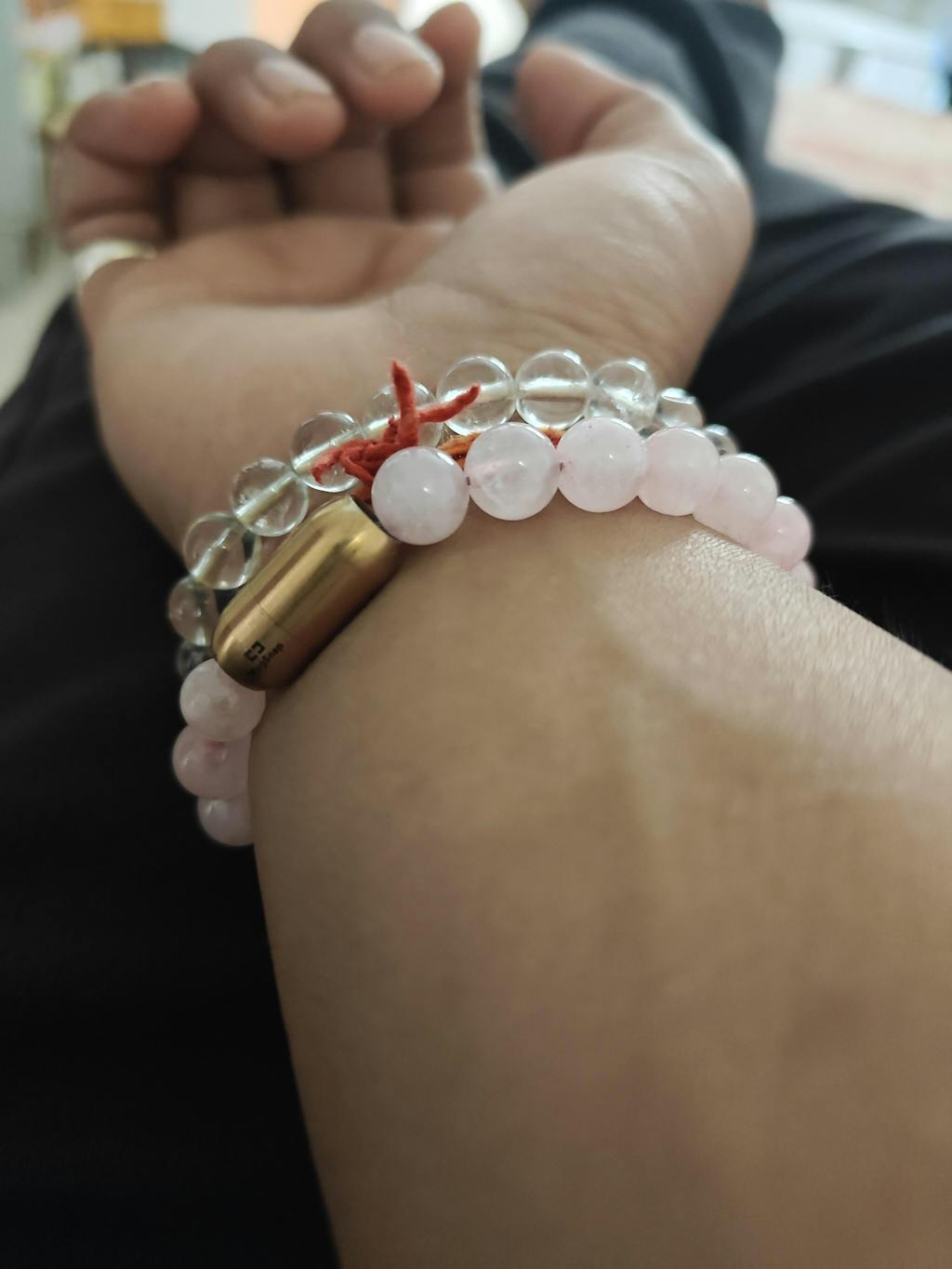 Solace Rose Quartz Natural Stone Bracelet