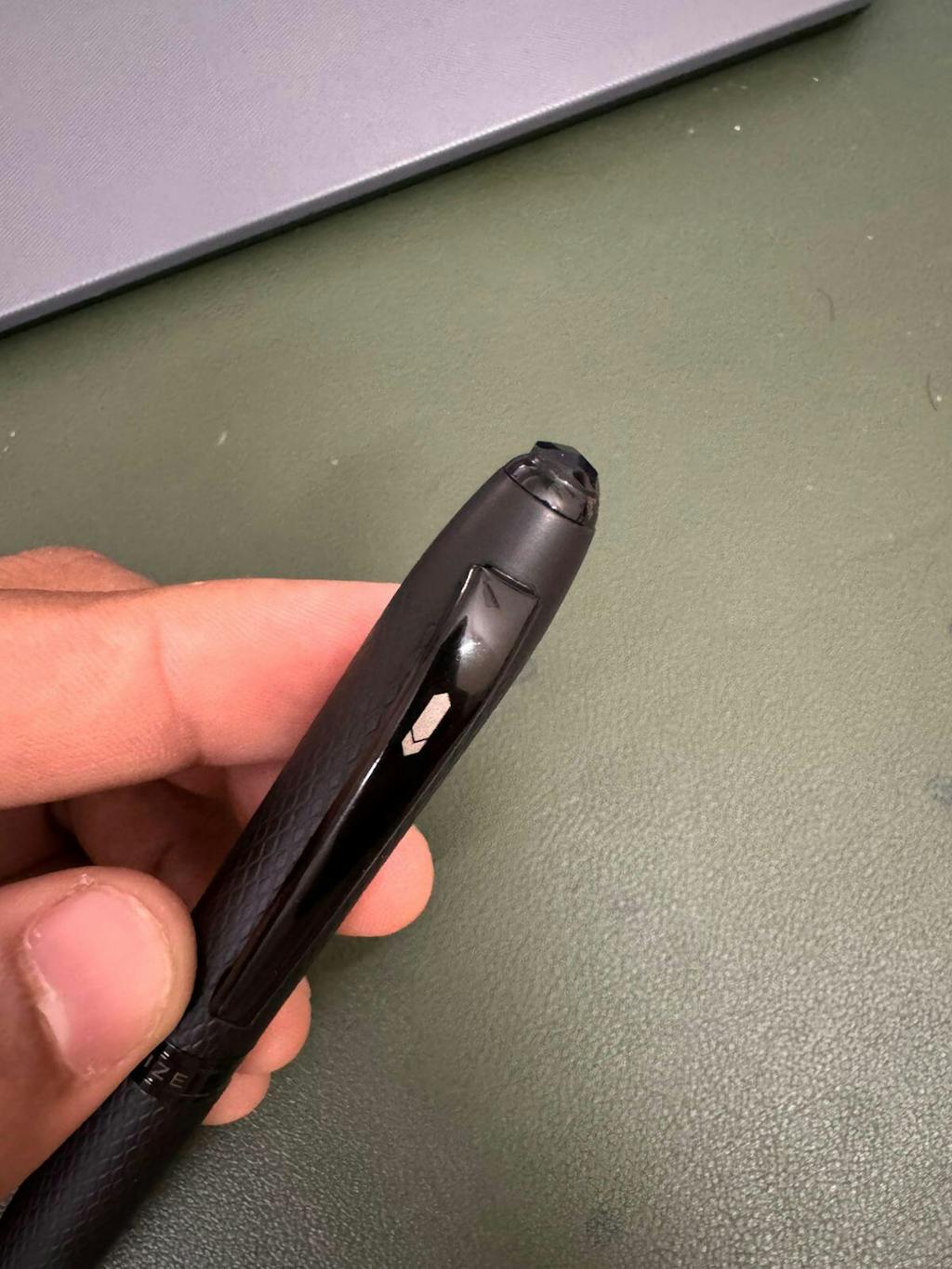 Ultra Matte Black Onyx 2 in 1 MagSnap Roller Ball Pen with Stylus