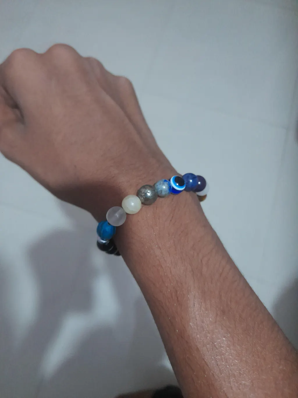 Super 11 Chakra Evil Eye Natural Stone Bracelet