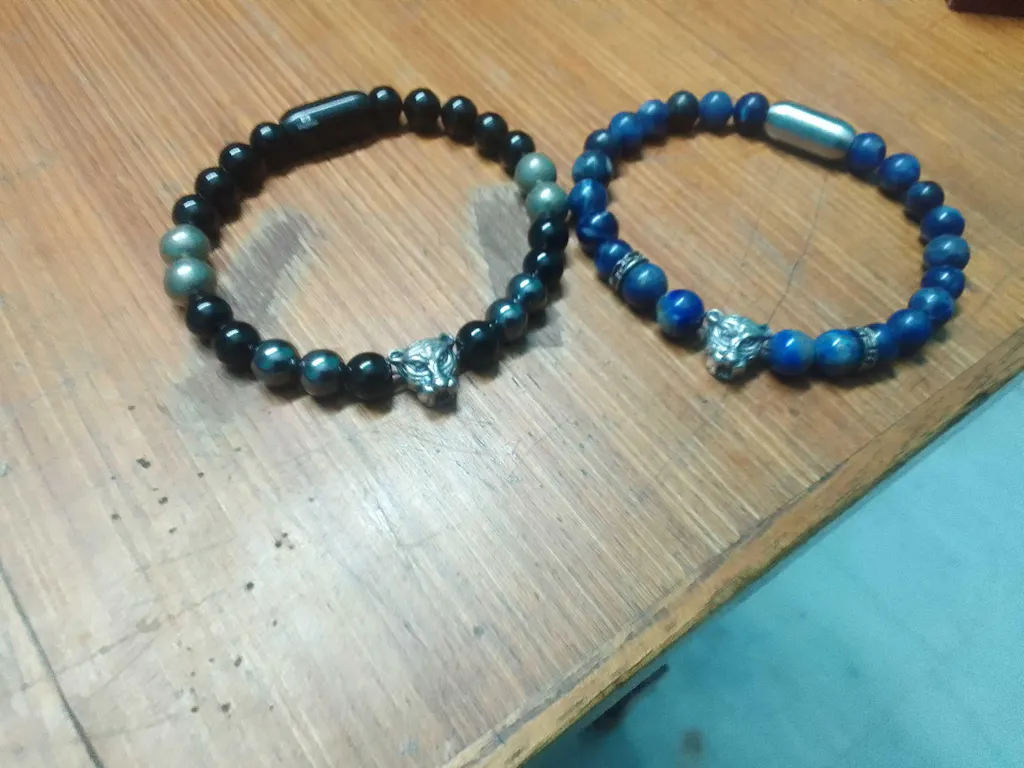Focus Black Panther 2.0 Natural Stone Bracelet with MagSnap 2
