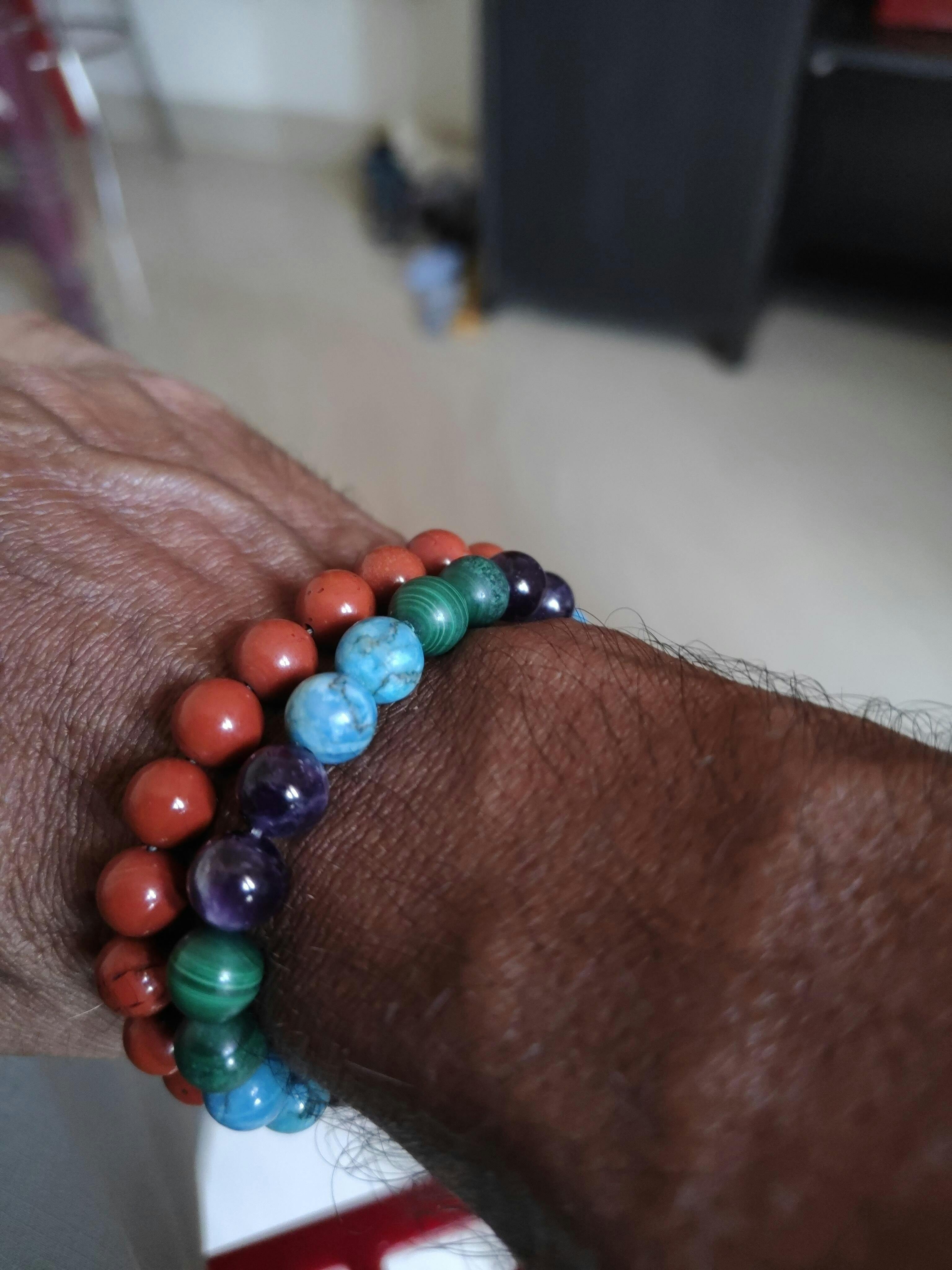 Mystic Malachite Natural Stone Bracelet