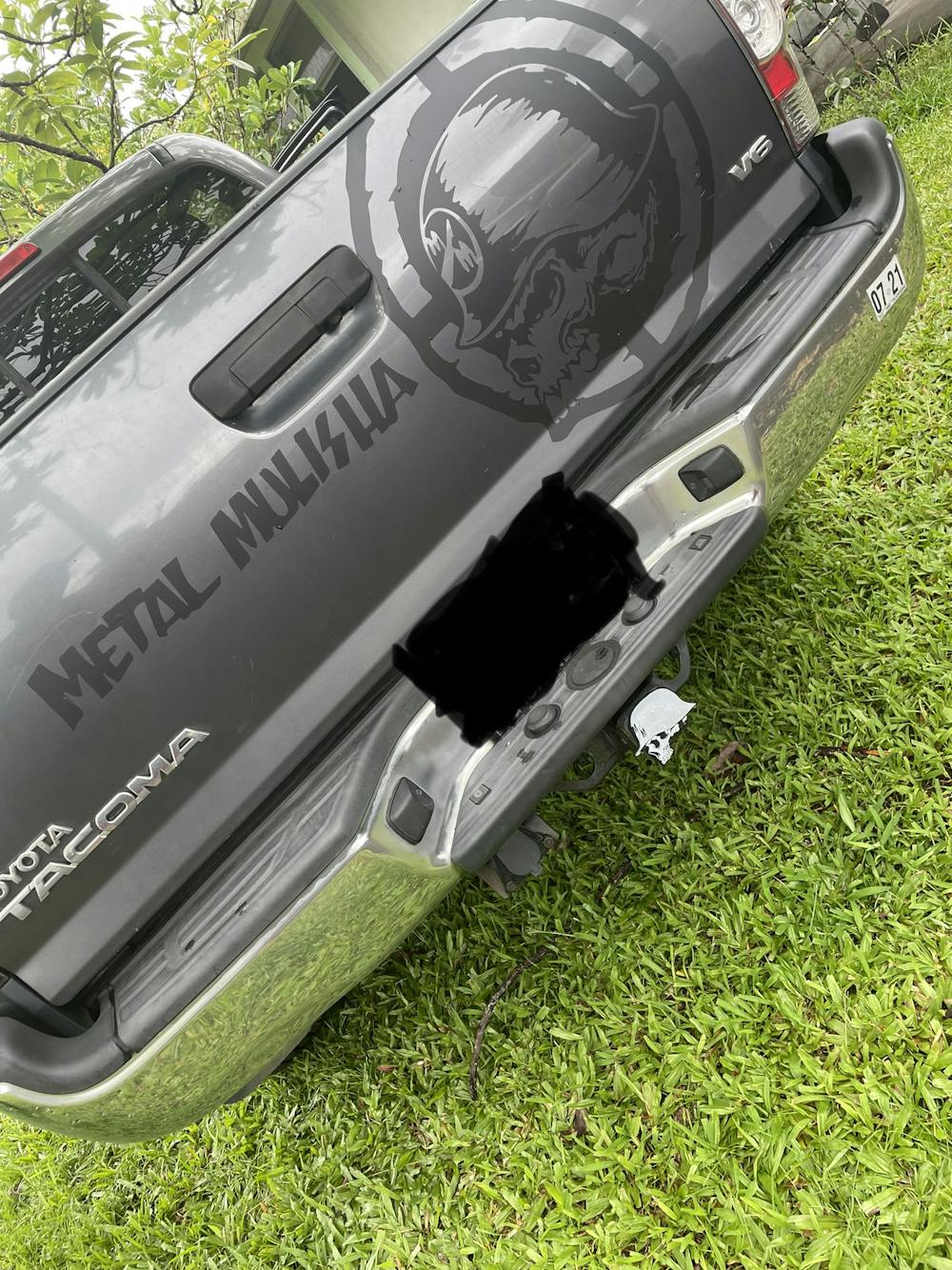 MULISHA TRAILER HITCH COVER (plastic)