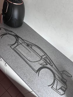 Porsche GT3 RS Wall Décor