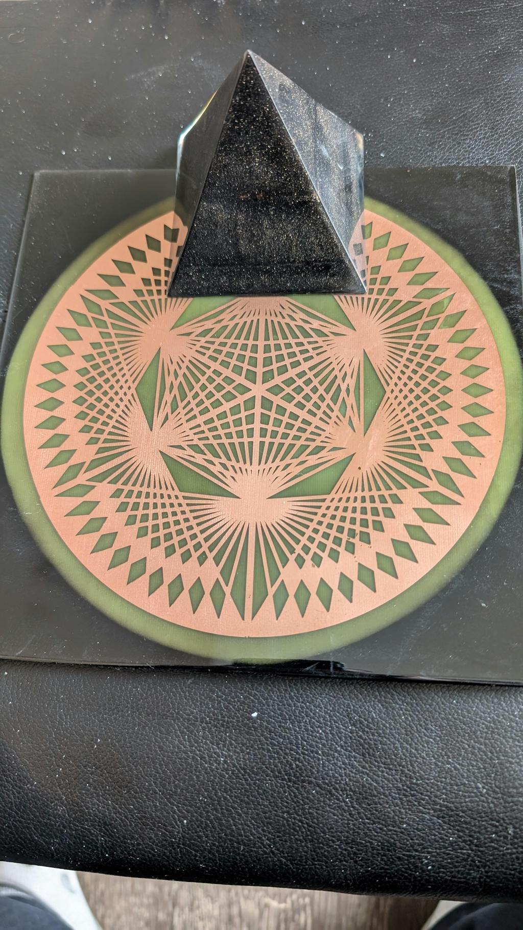 Orgone Pyramid Black Sun Protector 5G