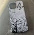 Black and White Butterflies Tough iPhone Case