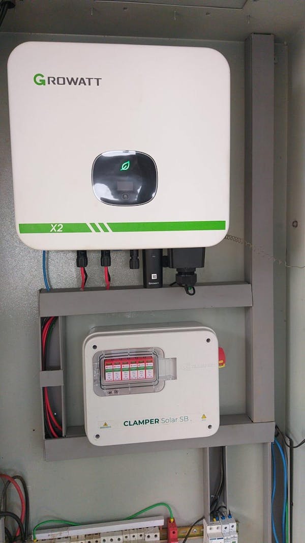 Inversor Solar Growatt Ongrid 8kW X2 MIN8000TL-X2 220V 3MPPT Monitoramento Wifi C/ AFCI