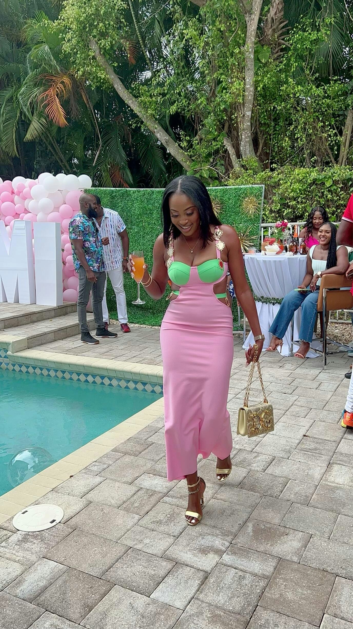 Margaux Embellished Cutout Maxi Dress In Pink Mew Mews Fashion Margaux Embellished Cutout Maxi Dress In Pink Mew Mews Fashion