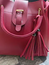 QUEEN MAROON 3PCS BAGSET