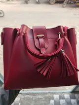 QUEEN MAROON 3PCS BAGSET